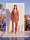 Crochet Dress Medium Rust