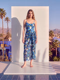 Floral Print Pareo Long