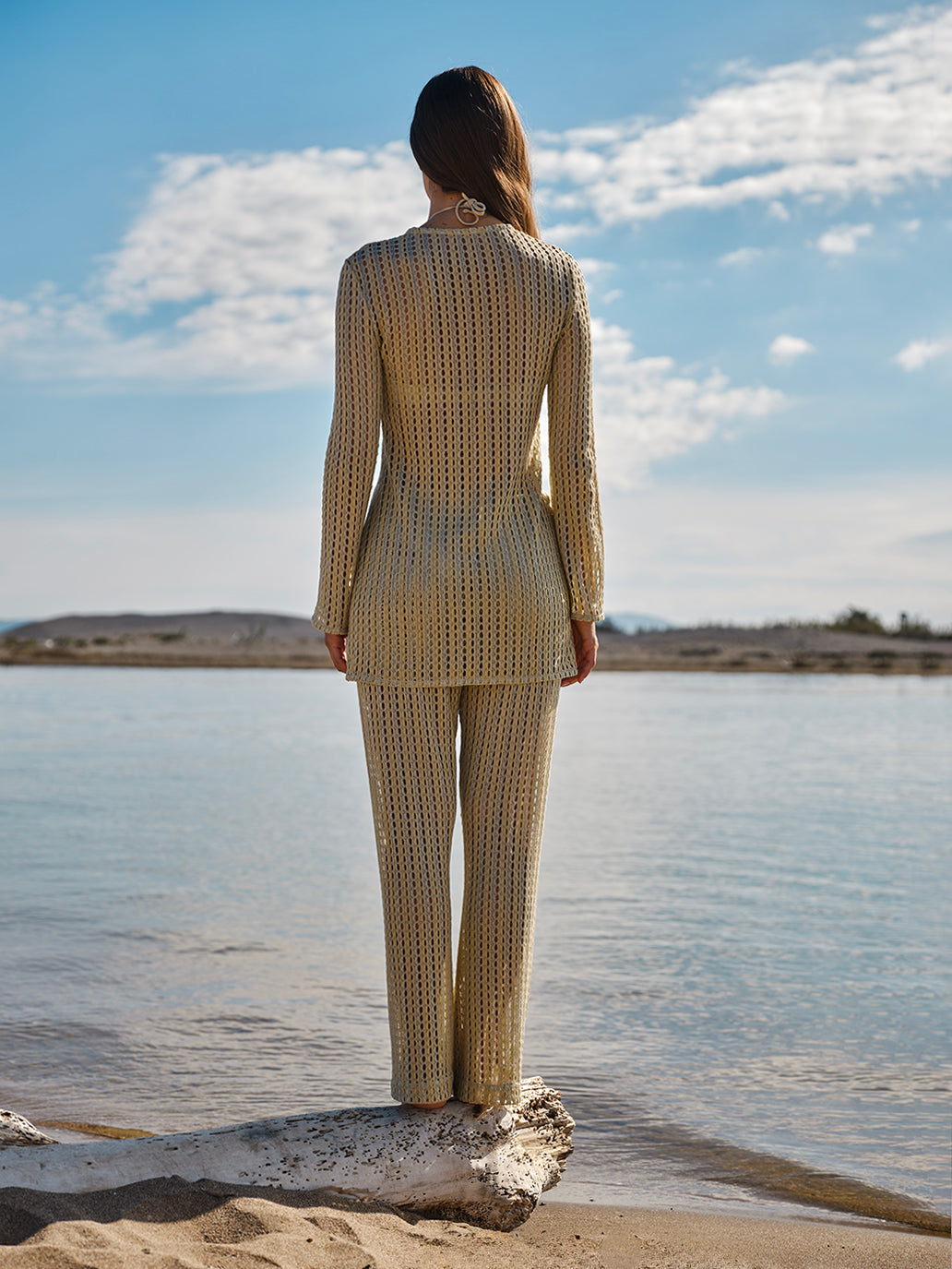 Rete Rashel Mesh Dress