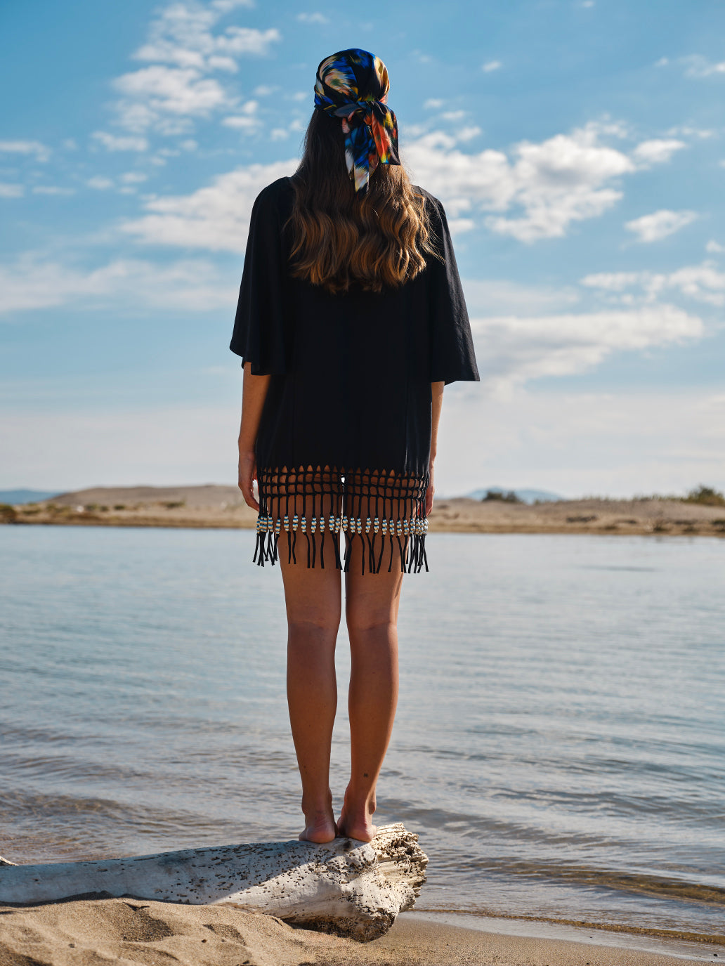 Kaftan Dress With Beads