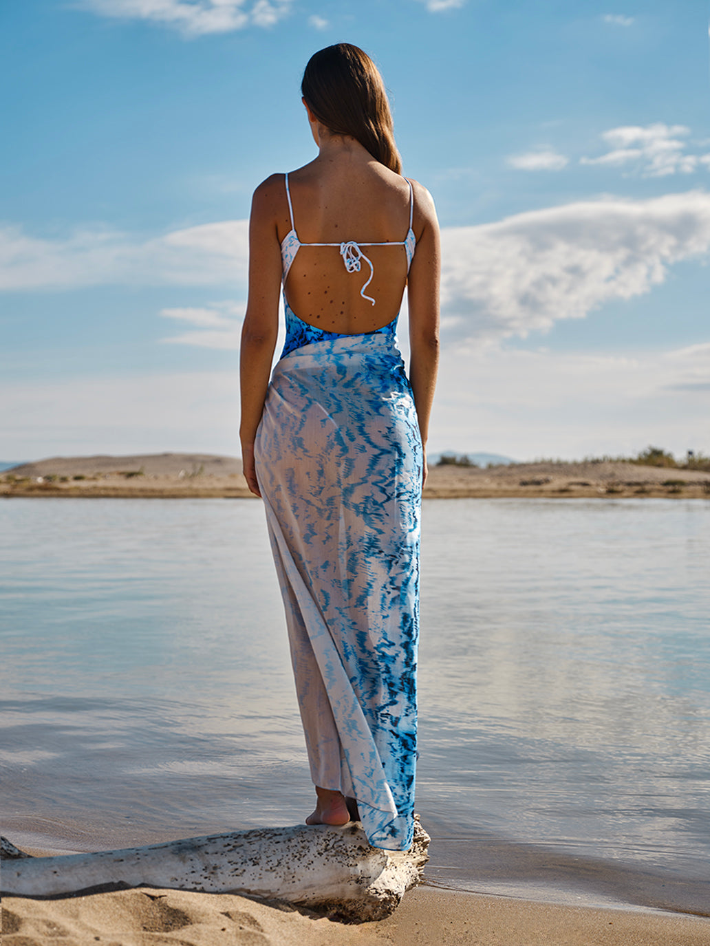 Water Print Pareo